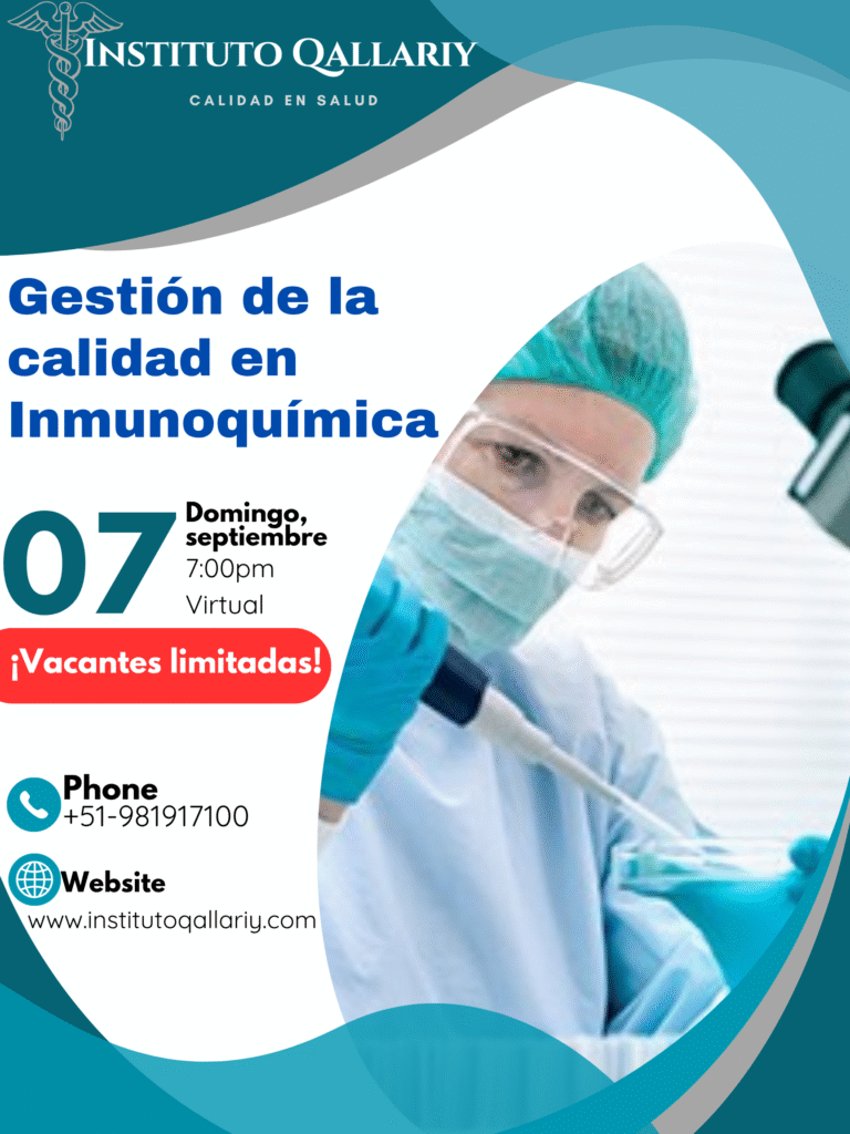 Curso internacional: Gestión de la calidad en Inmunoquímica