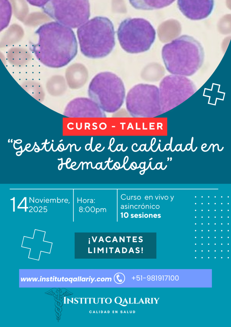 Curso internacional: Gestión de la Calidad en Hematología