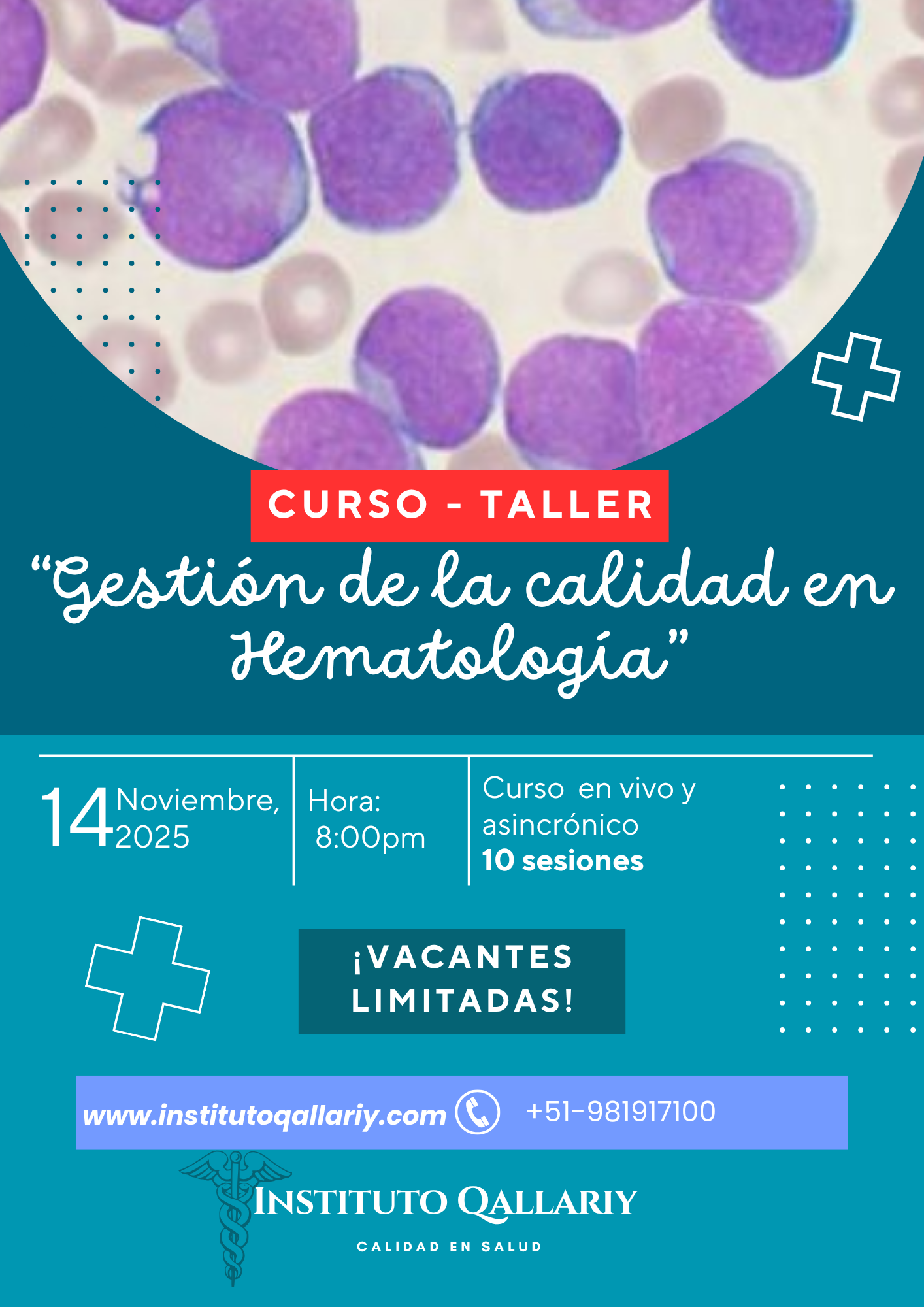 Curso internacional: Gestión de la Calidad en Hematología