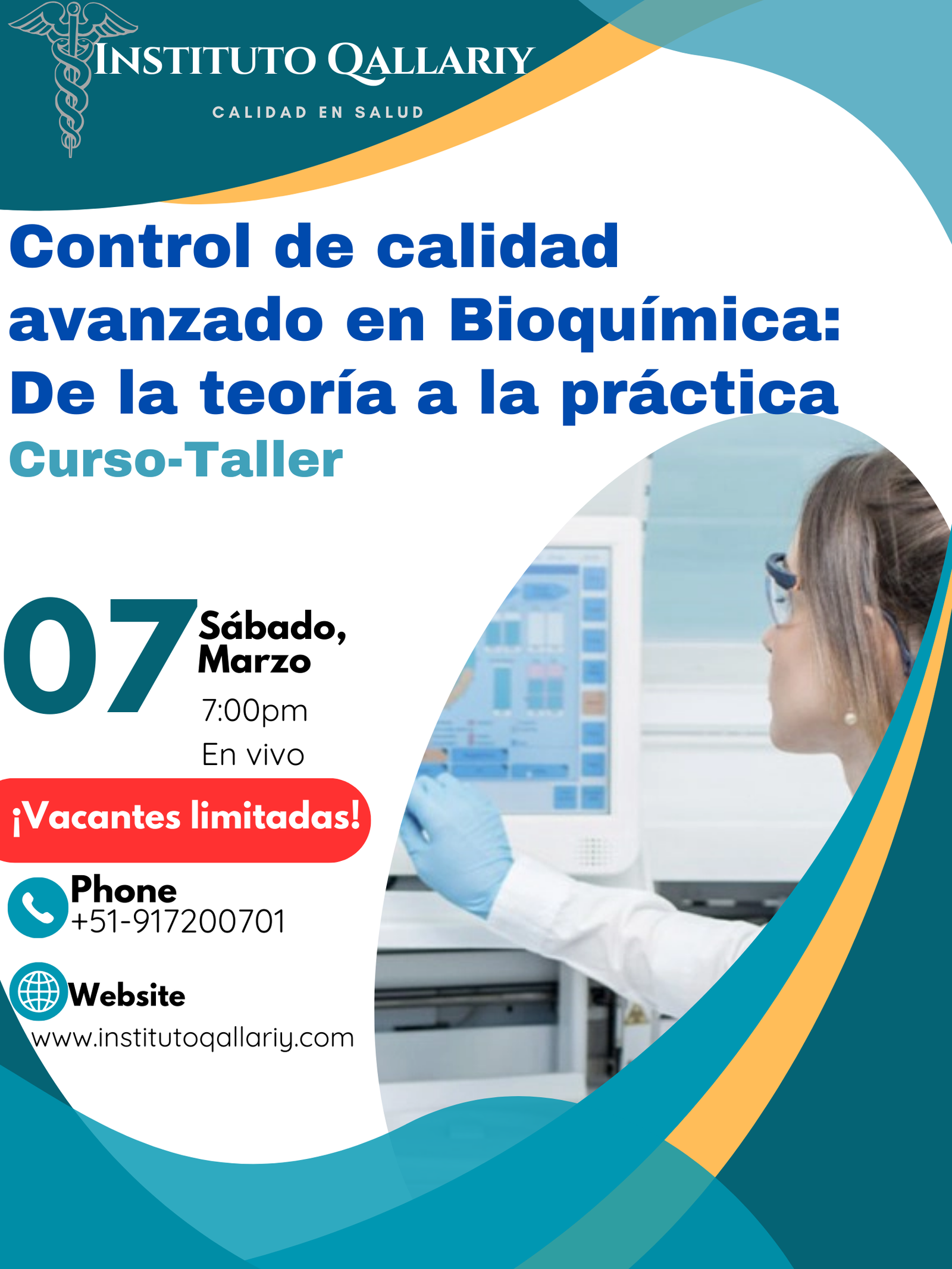 Control de calidad avanzada en Bioquímica: De la teoría a la práctica