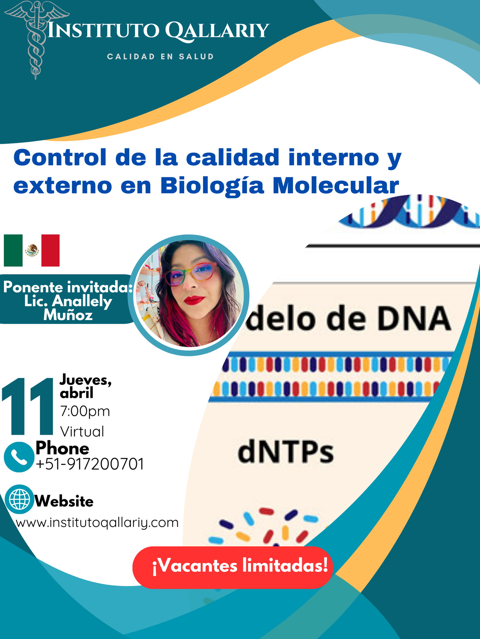Control de calidad interno y externo en Biología Molecular